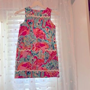 Lilly Pulitzer Girls Dress, Size 8, Pink/Multi